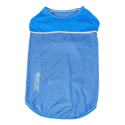 Pet Life ® Active 'Aero-Pawlse' Heathered Quick-Dry and 4-Way Stretch Performance Dog Tank Top T-Shirt