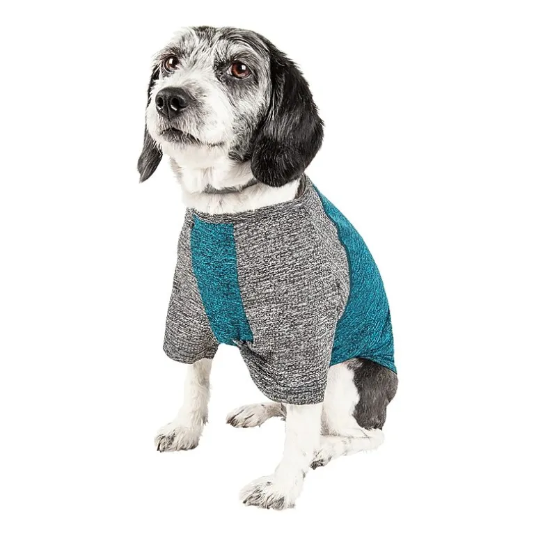 Pet Life ® Active 'Hybreed' 4-Way Stretch Two-Toned Performance Dog T-Shirt