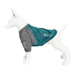 Pet Life ® Active 'Hybreed' 4-Way Stretch Two-Toned Performance Dog T-Shirt