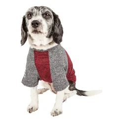 Pet Life ® Active 'Hybreed' 4-Way Stretch Two-Toned Performance Dog T-Shirt