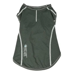 Pet Life ® Active 'Racerbark' 4-Way Stretch Performance Active Dog Tank Top T-Shirt