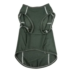 Pet Life ® Active 'Racerbark' 4-Way Stretch Performance Active Dog Tank Top T-Shirt