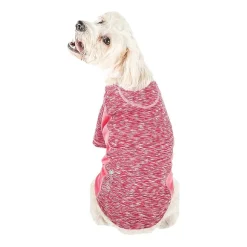 Pet Life ® Active 'Warf Speed' Heathered Ultra-Stretch Sporty Performance Dog T-Shirt