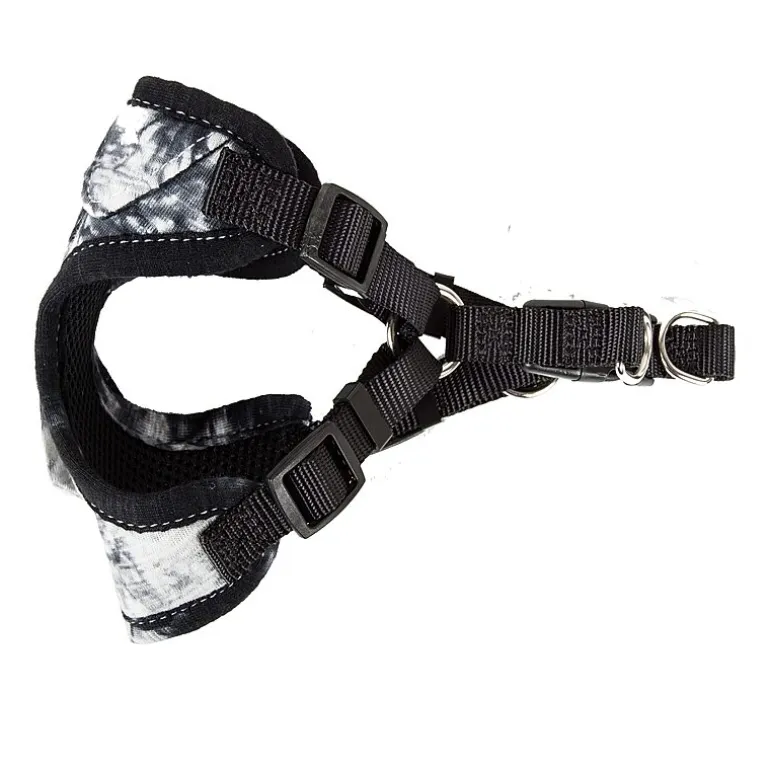 Pet Life Bonatied' Mesh Reversible And Breathable Adjustable W/ Designer Neck Tie Dog Harness