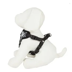 Pet Life Bonatied' Mesh Reversible And Breathable Adjustable W/ Designer Neck Tie Dog Harness