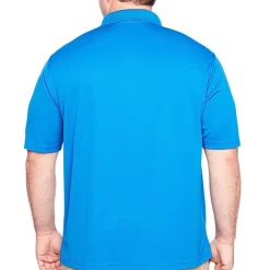 PGA TOUR Airflux Big and Tall Mens Short Sleeve Polo Shirt