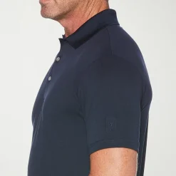PGA TOUR Airflux Mens Short Sleeve Polo Shirt
