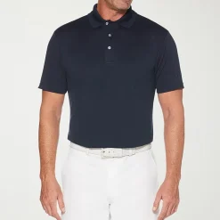 PGA TOUR Airflux Mens Short Sleeve Polo Shirt
