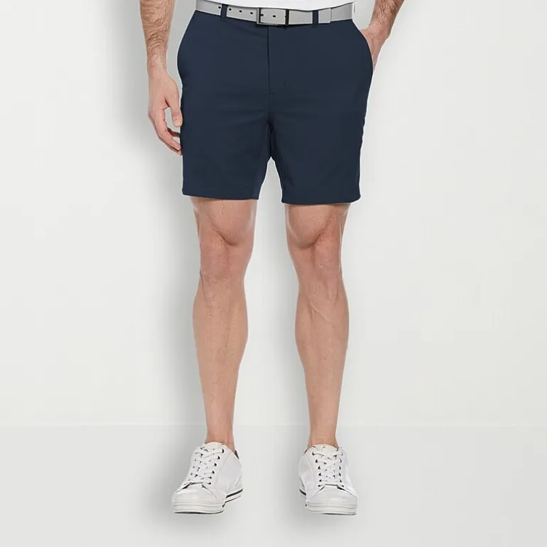 PGA TOUR Mens 7" Mid Rise Golf Short