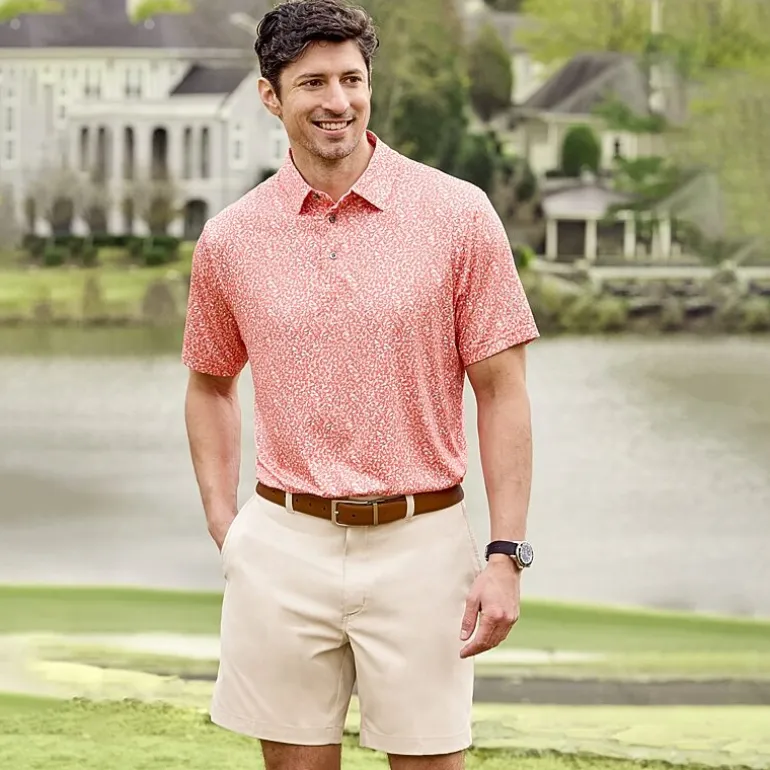 PGA TOUR Mens 7" Mid Rise Golf Short
