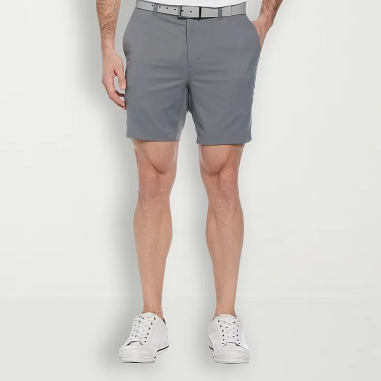 PGA TOUR Mens 7" Mid Rise Golf Short