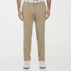 PGA TOUR Motionflux 360 Mens Comfort Waistband Moisture Wicking Straight Mid Rise Classic Fit Golf Pant