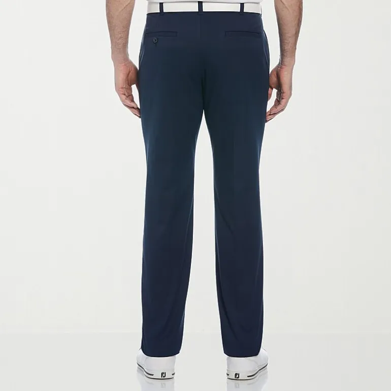 PGA TOUR Motionflux 360 Mens Comfort Waistband Moisture Wicking Straight Mid Rise Classic Fit Golf Pant