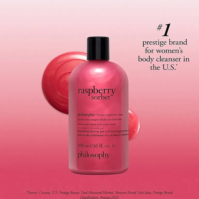 Philosophy Raspberry Sorbet Hydrating Shower Gel 480ml