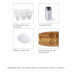 Picnic Time 9-pc. Shot Glass Set