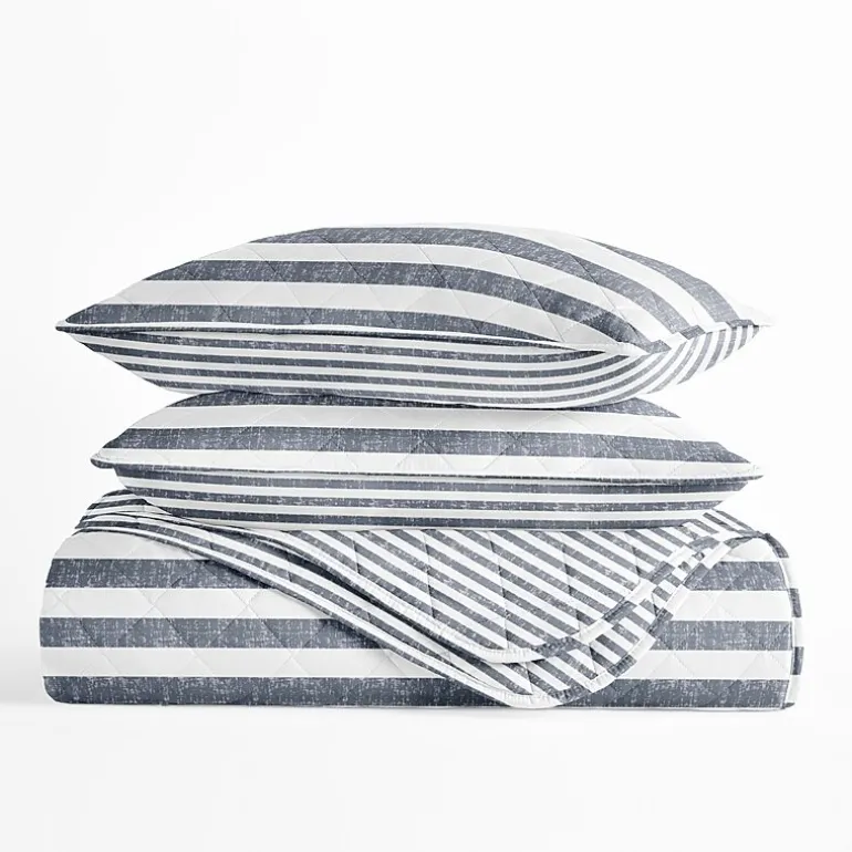 3 Piece All Season Lightweight Pattern Quilt Set