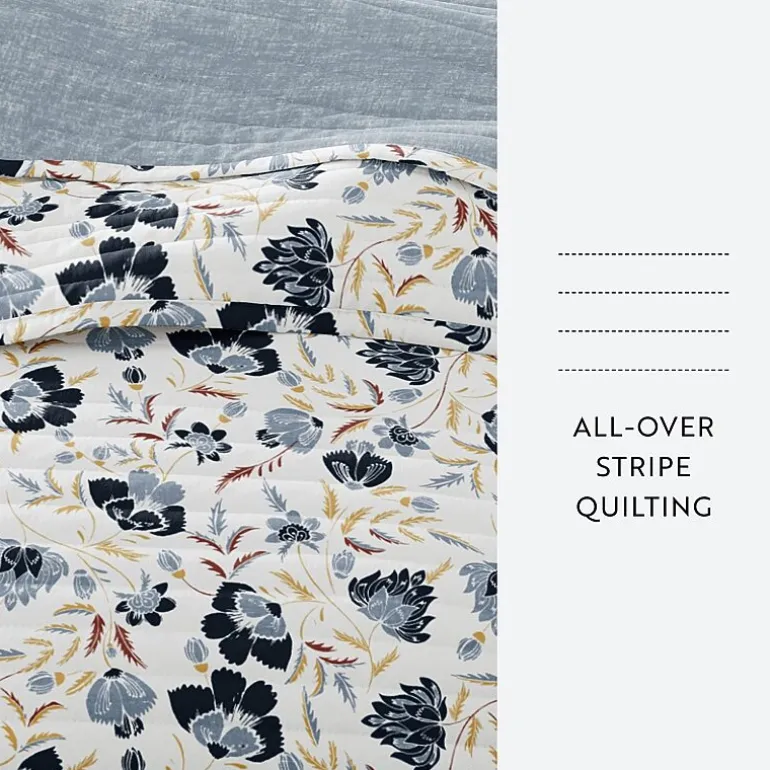3 Piece All Season Lightweight Pattern Quilt Set