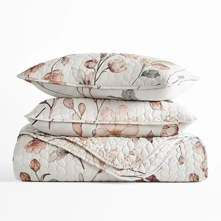 3 Piece All Season Lightweight Pattern Quilt Set