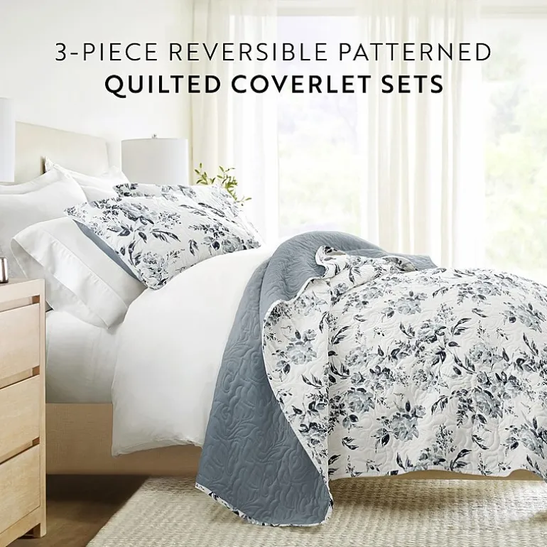 3 Piece All Season Lightweight Pattern Quilt Set