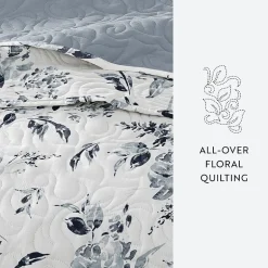 3 Piece All Season Lightweight Pattern Quilt Set
