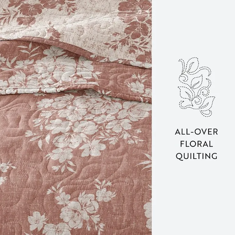 3 Piece All Season Lightweight Pattern Quilt Set