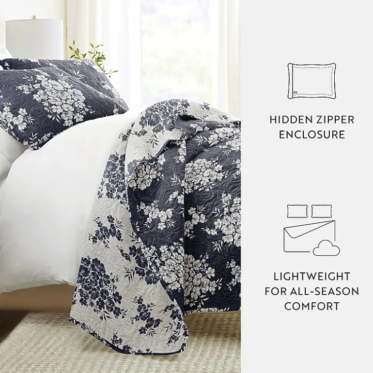 3 Piece All Season Lightweight Pattern Quilt Set