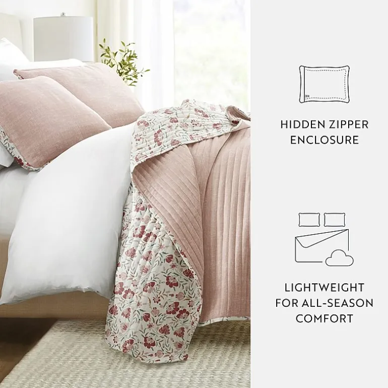 3 Piece All Season Lightweight Pattern Quilt Set