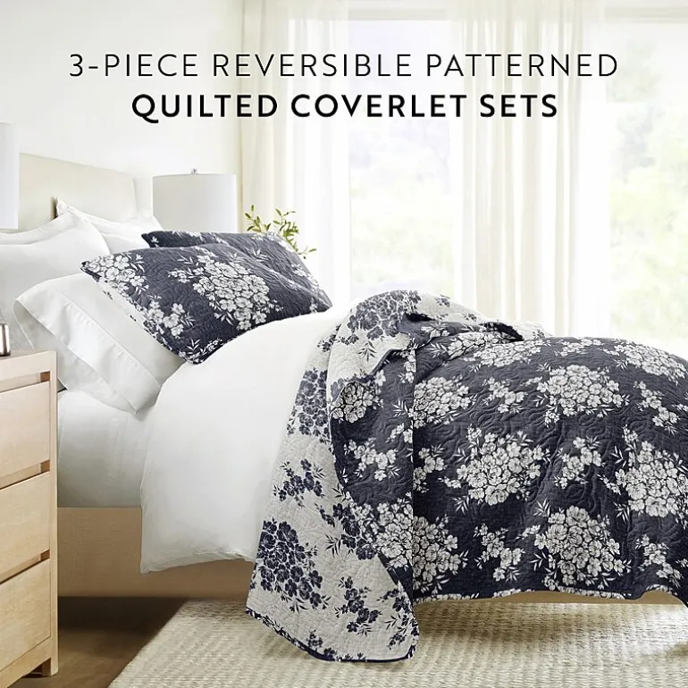 3 Piece All Season Lightweight Pattern Quilt Set