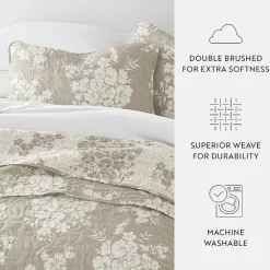 3 Piece All Season Lightweight Pattern Quilt Set