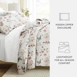 3 Piece All Season Lightweight Pattern Quilt Set