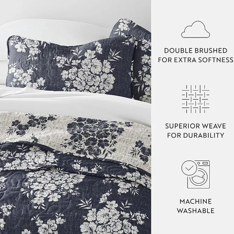 3 Piece All Season Lightweight Pattern Quilt Set