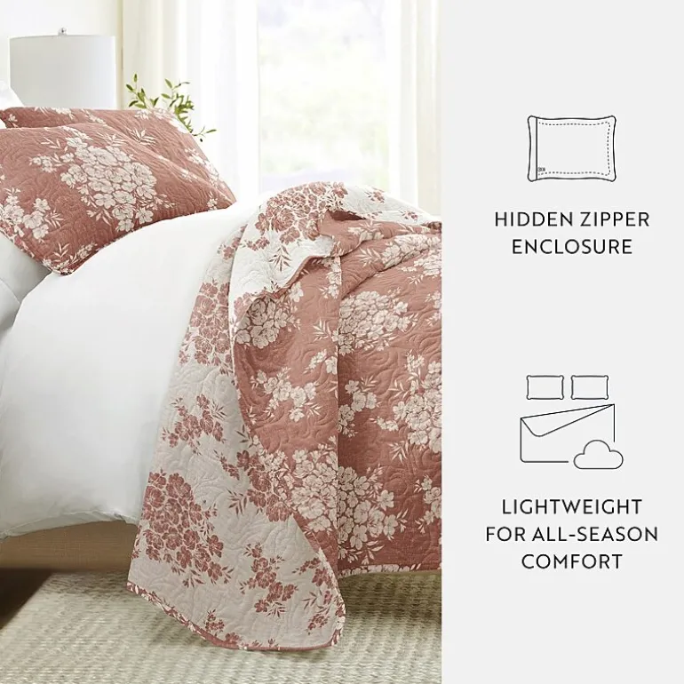 3 Piece All Season Lightweight Pattern Quilt Set