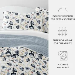 3 Piece All Season Lightweight Pattern Quilt Set