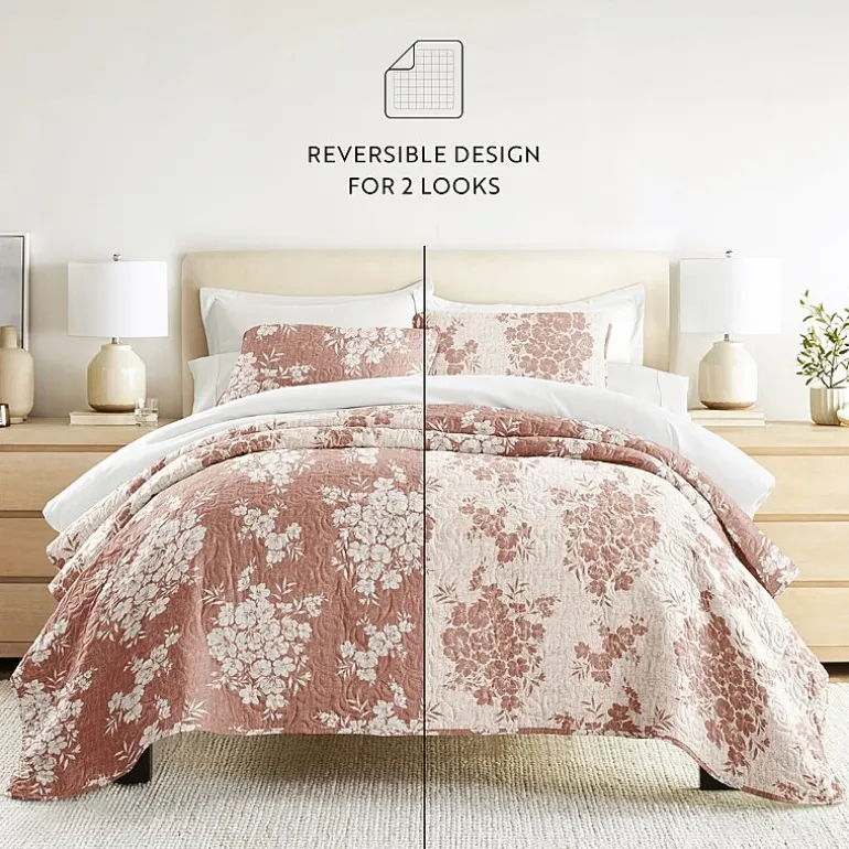 3 Piece All Season Lightweight Pattern Quilt Set