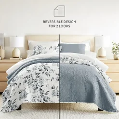 3 Piece All Season Lightweight Pattern Quilt Set