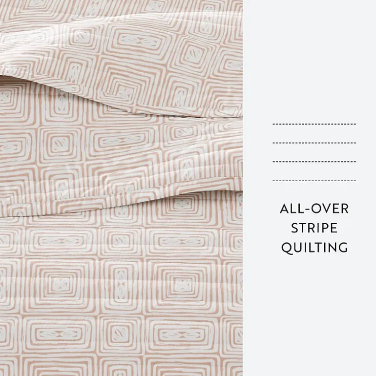 3 Piece All Season Lightweight Pattern Quilt Set