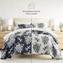 3 Piece All Season Lightweight Pattern Quilt Set