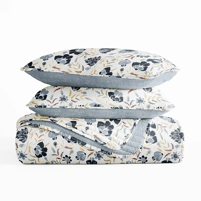 3 Piece All Season Lightweight Pattern Quilt Set