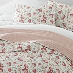 3 Piece All Season Lightweight Pattern Quilt Set