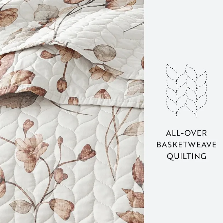 3 Piece All Season Lightweight Pattern Quilt Set