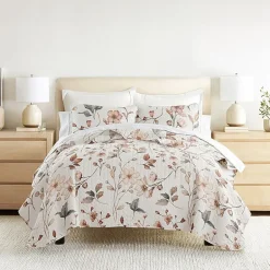 3 Piece All Season Lightweight Pattern Quilt Set
