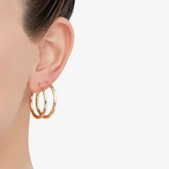 3 Piece 10K Gold  Earring Set