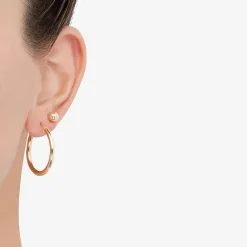 3 Piece 10K Gold  Earring Set