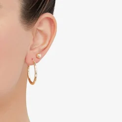 3 Piece 10K Gold  Earring Set