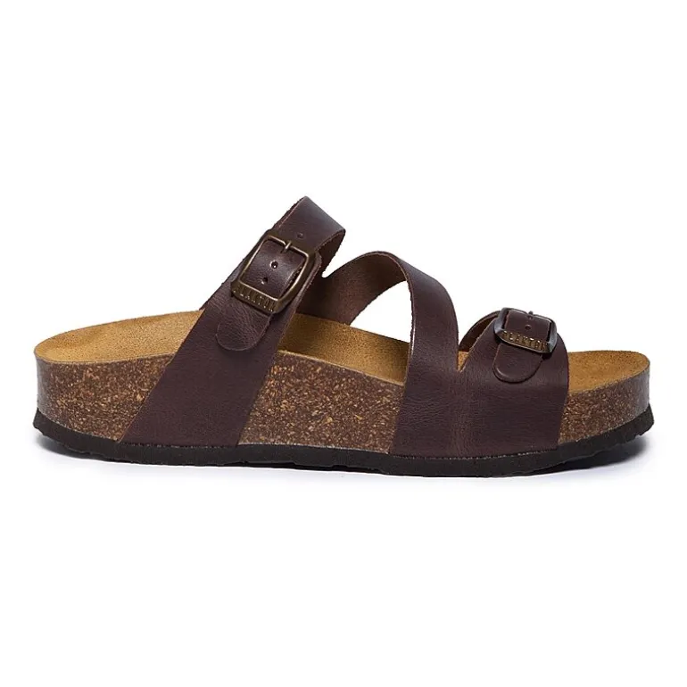 PLAKTON® Bombay Womens Adjustable Strap Footbed Sandals