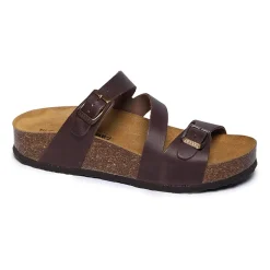 PLAKTON® Bombay Womens Adjustable Strap Footbed Sandals