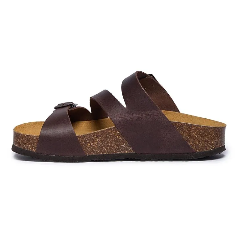 PLAKTON® Bombay Womens Adjustable Strap Footbed Sandals