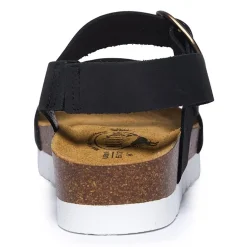PLAKTON® Cannes Womens Adjustable Strap Footbed Sandals