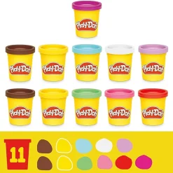 Play-Doh Super Slice Cake Play Kitchen Set Arts & Crafts Toys for Kids 3+