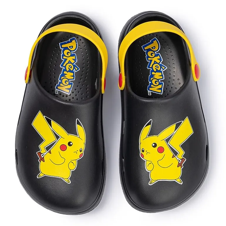 Pokemon Little & Big Kid Boys Round Closed Toe Clogs